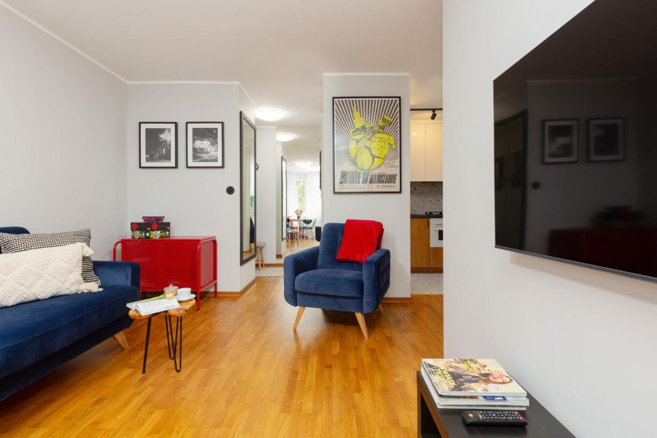 Central Apartment Solec Wilanowska By Noclegi Renters 华沙 外观 照片